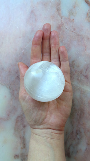 Selenite Sphere