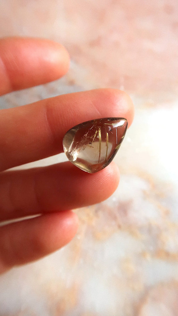 Small Golden Rutile Quartz