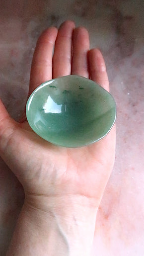 Small Green Aventurine Bowls