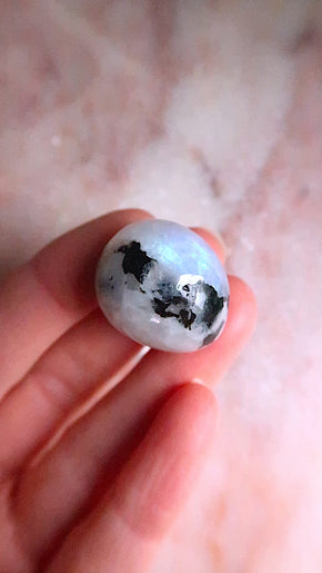 Rainbow Moonstone Pocket Stone