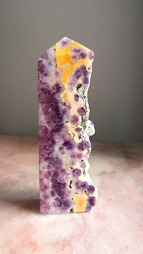 Purple Fluorite Point