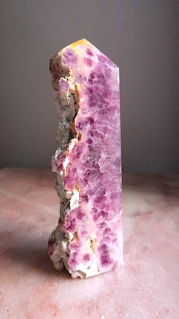 Purple Fluorite Point