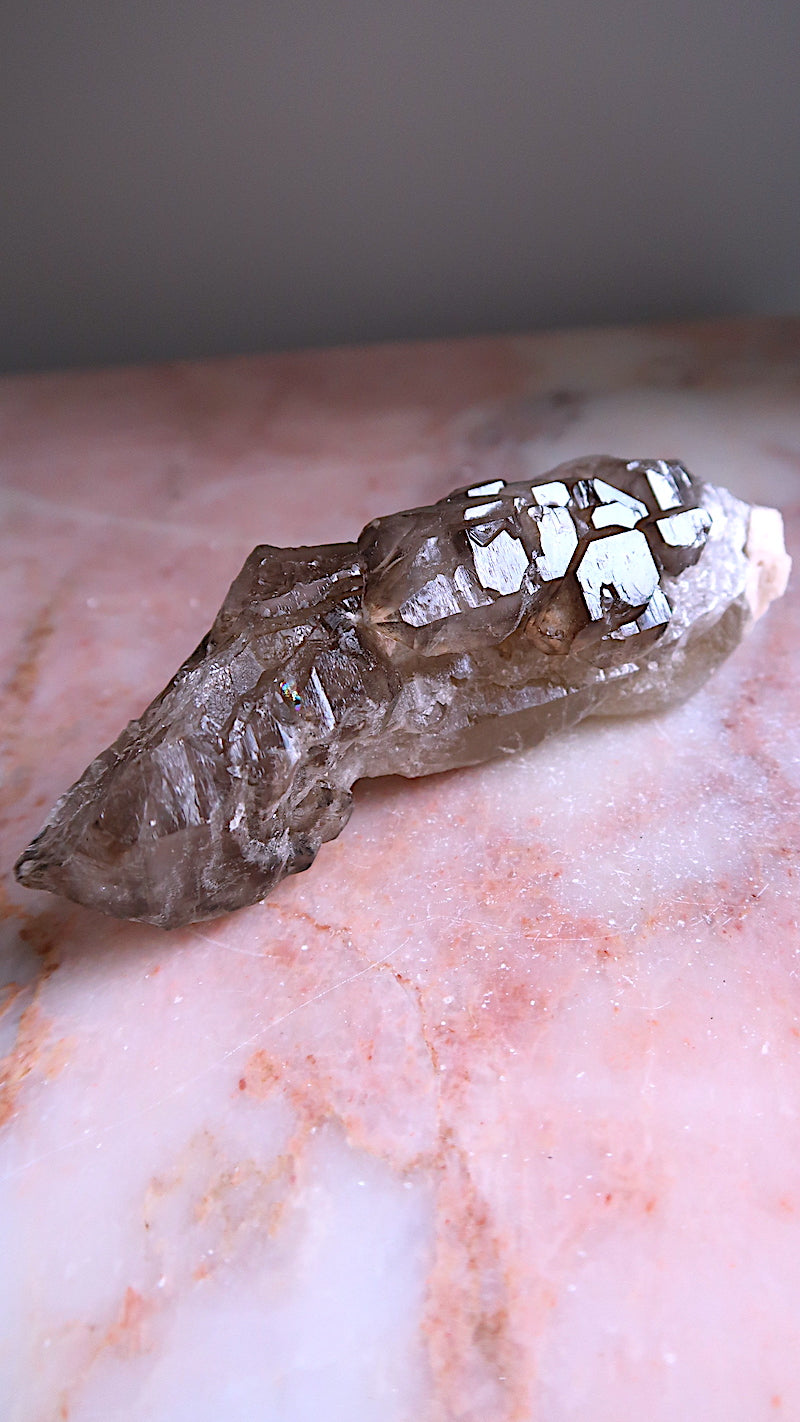 Large Elestial Quartz Cluster