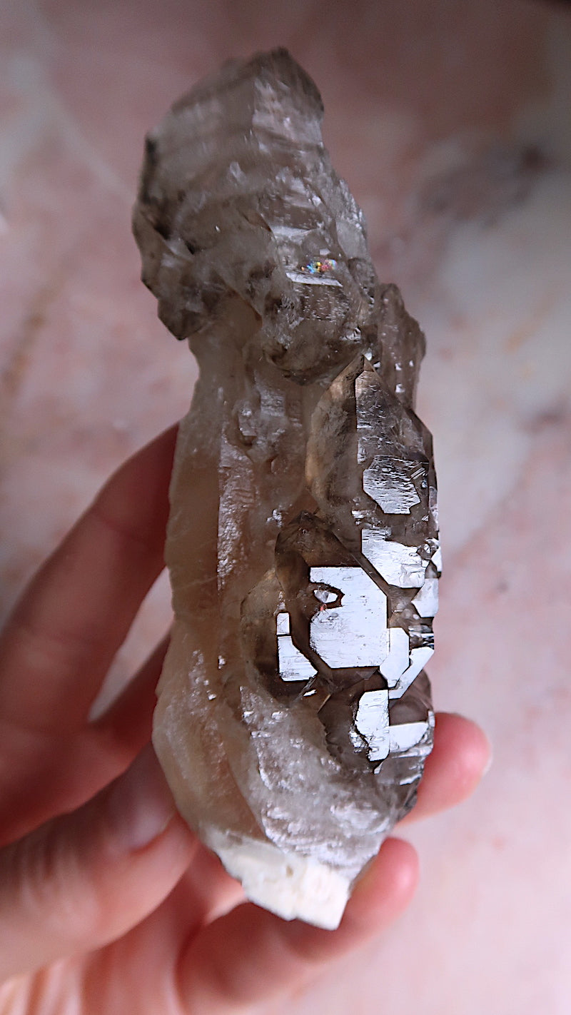 Large Elestial Quartz Cluster