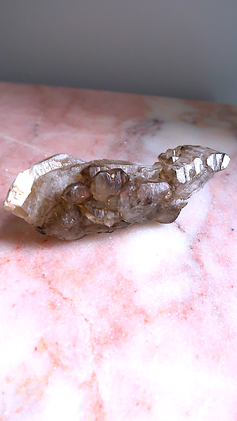 Large Elestial Quartz Cluster