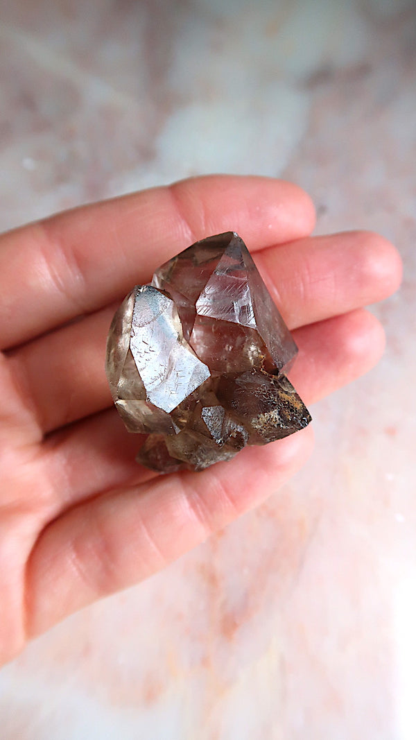 Elestial Quartz Cluster