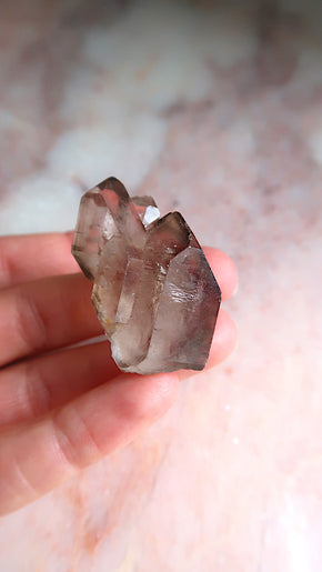 Elestial Quartz Cluster