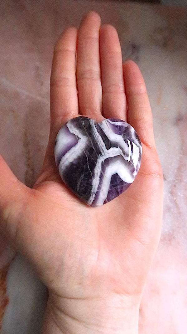 Amethyst Heart