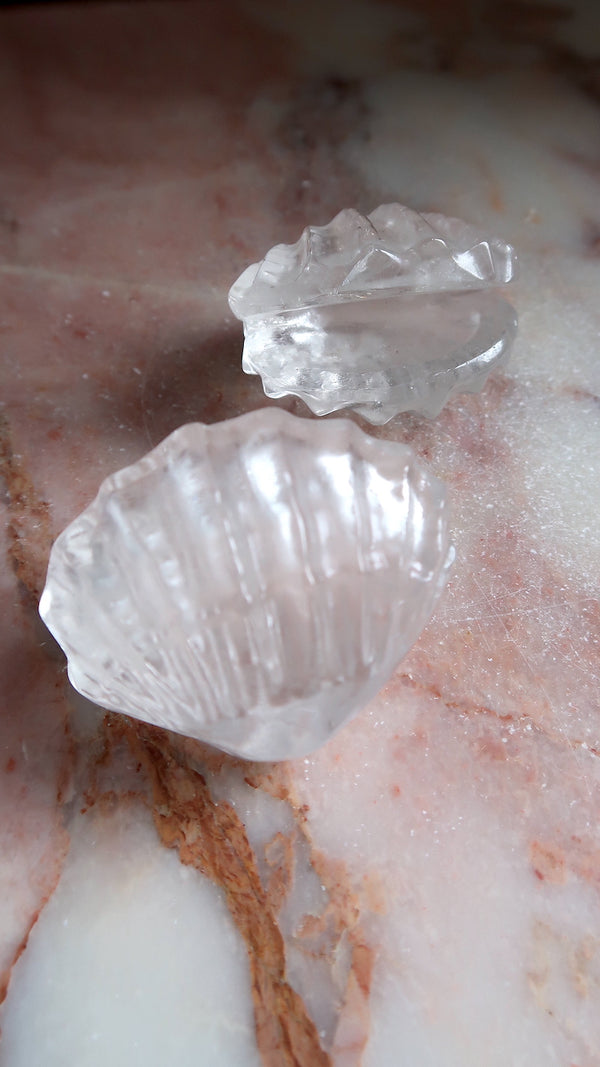 Clear Quartz Shell