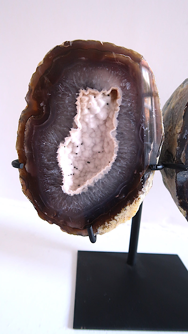 Special Agate Geode & Stand