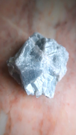 Raw Blue Calcite