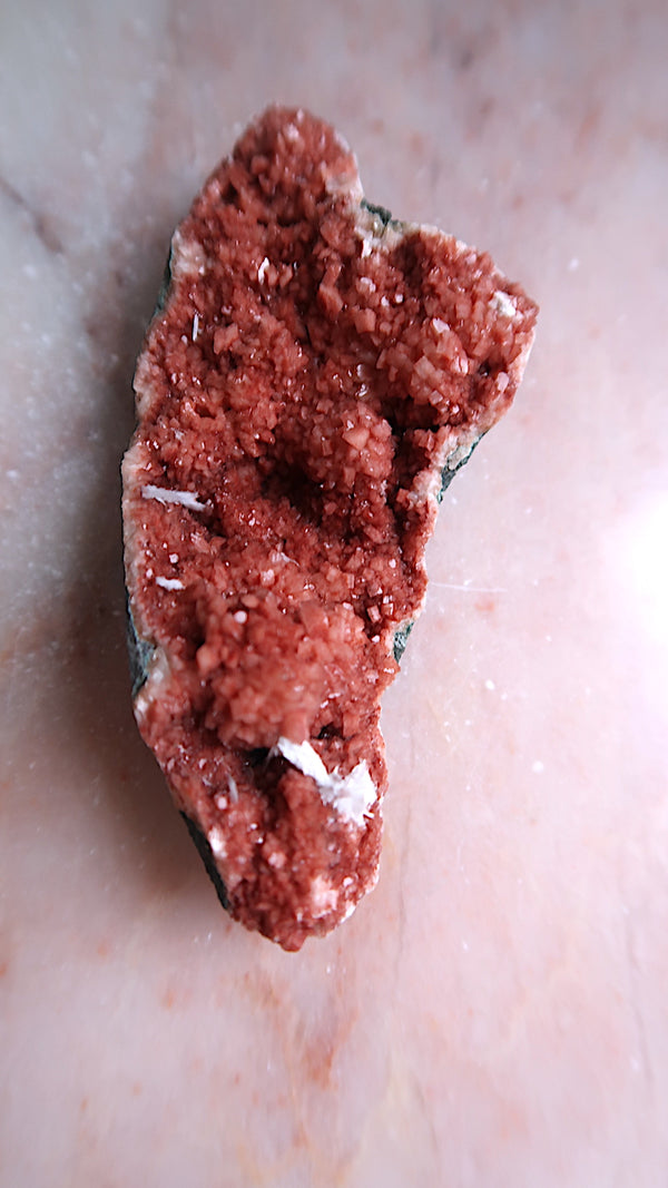 Rare Deep Pink Heulandite