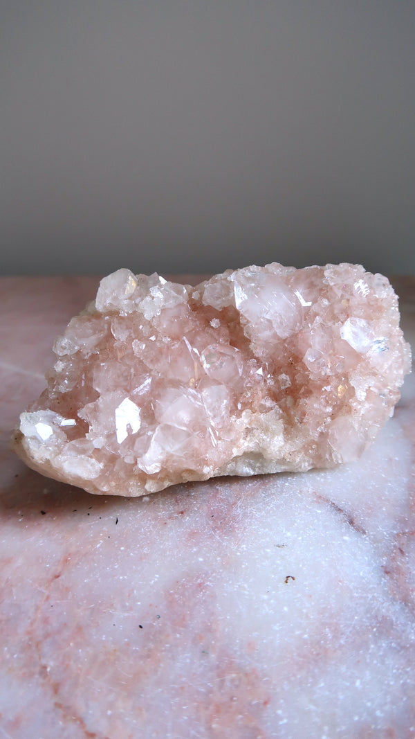 Pink Apophyllite Cluster