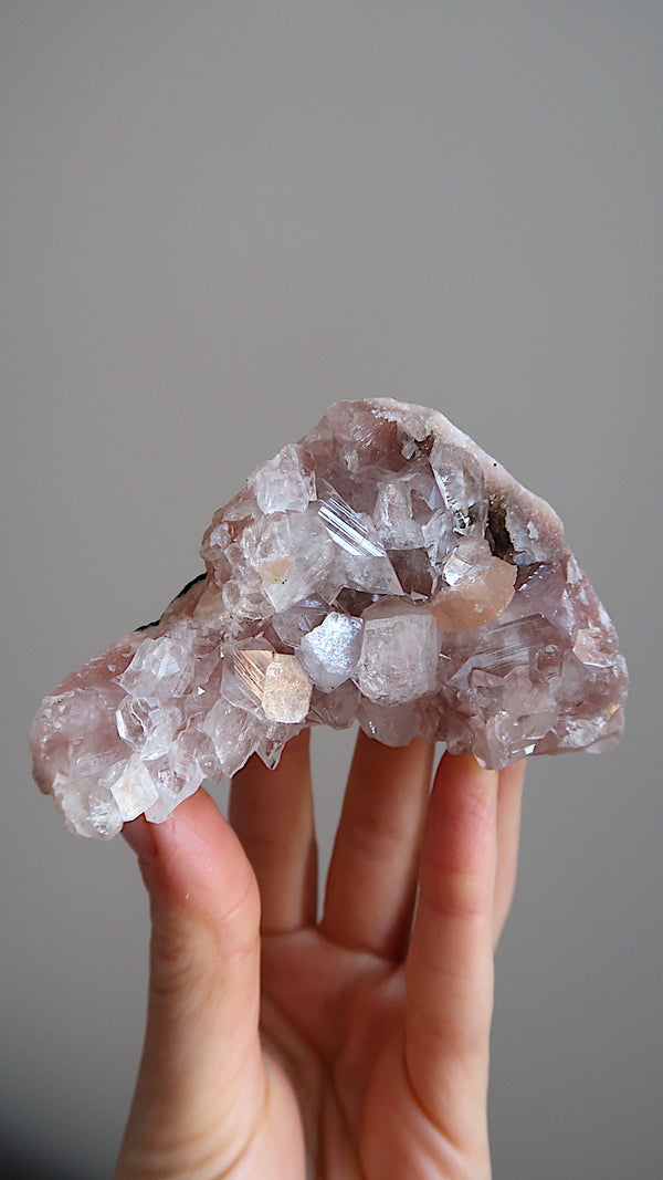 Pink Apophyllite Cluster