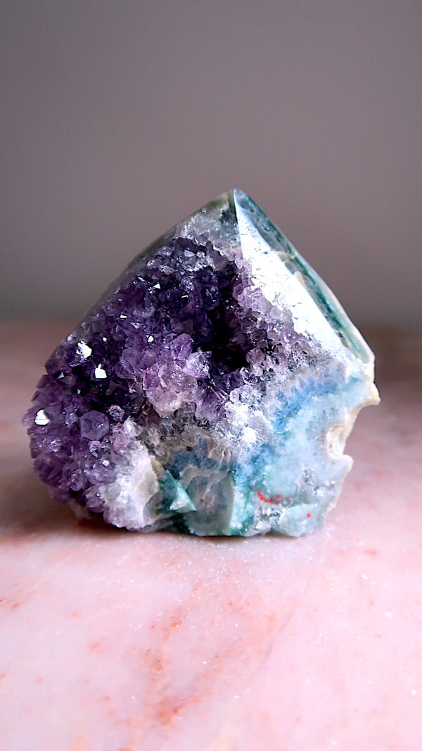 Amethyst & Turquoise Agate