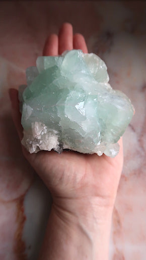 Large Green Apophyllite