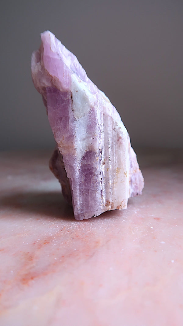Raw Pink Kunzite
