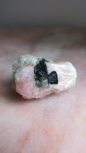 Pink Morganite & Tourmaline
