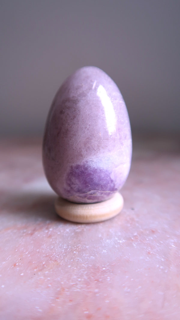 Lepidolite Egg
