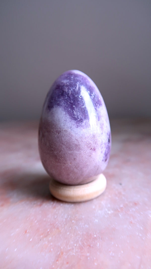 Lepidolite Egg