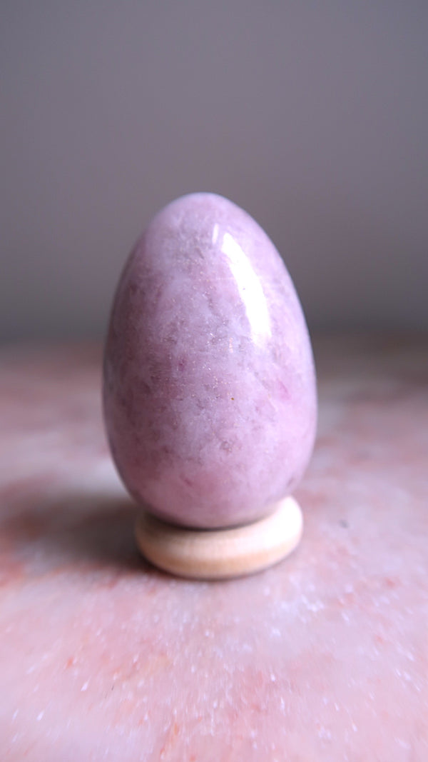 Lepidolite Egg