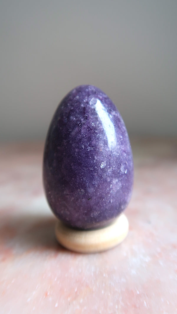Lepidolite Egg