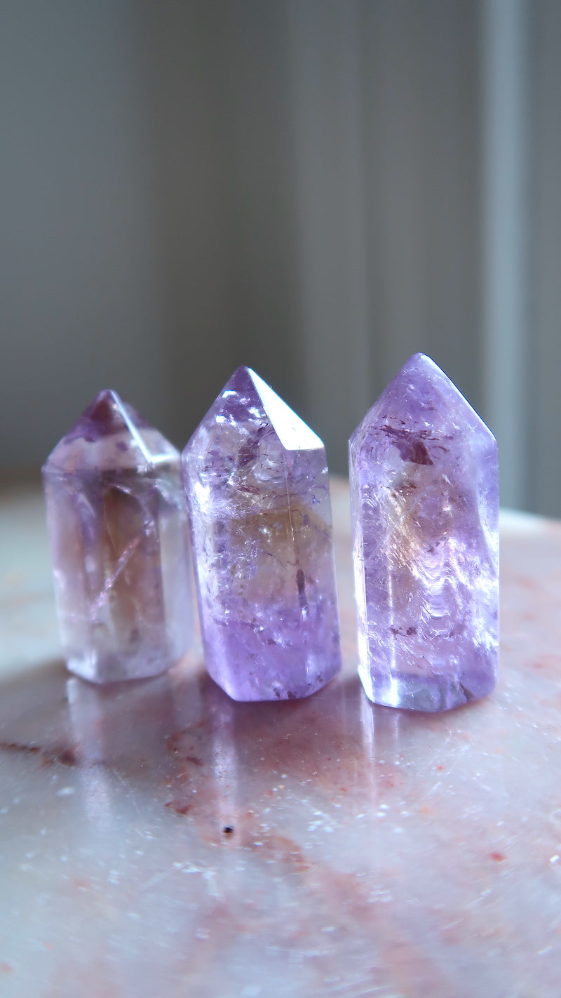 Ametrine Points (contain rainbows)