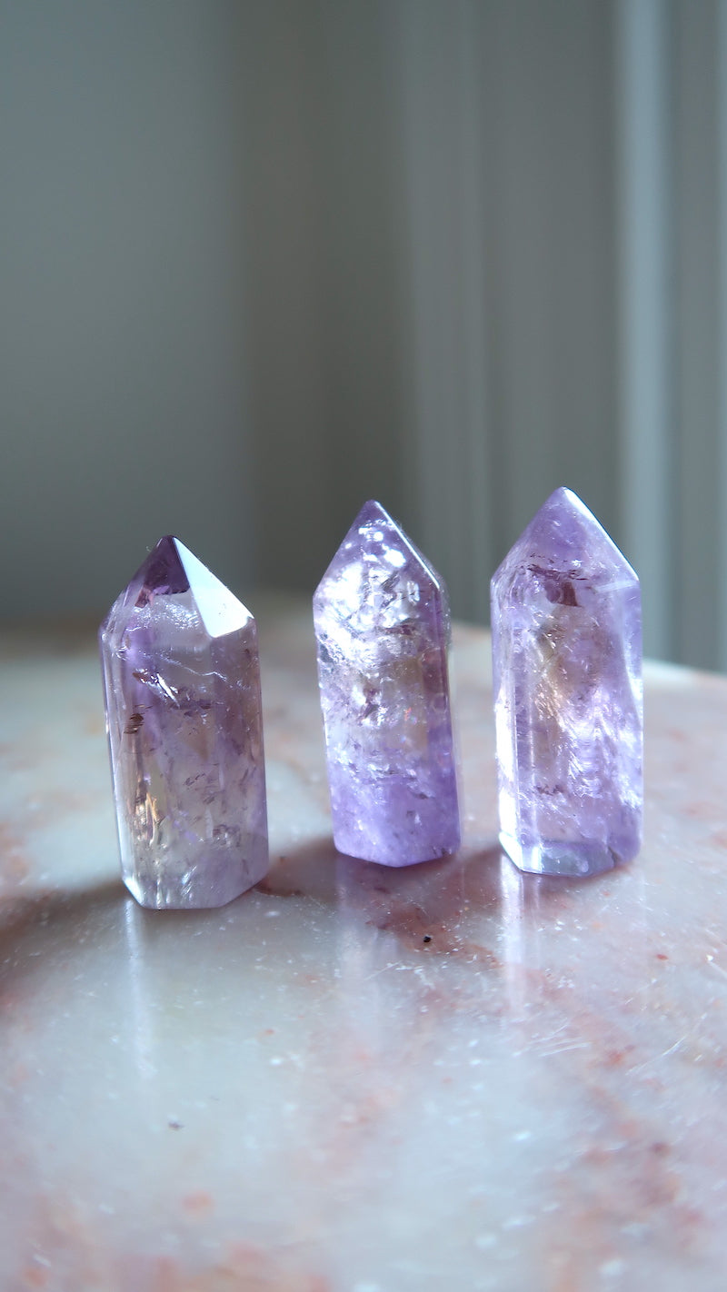 Ametrine Points (contain rainbows)