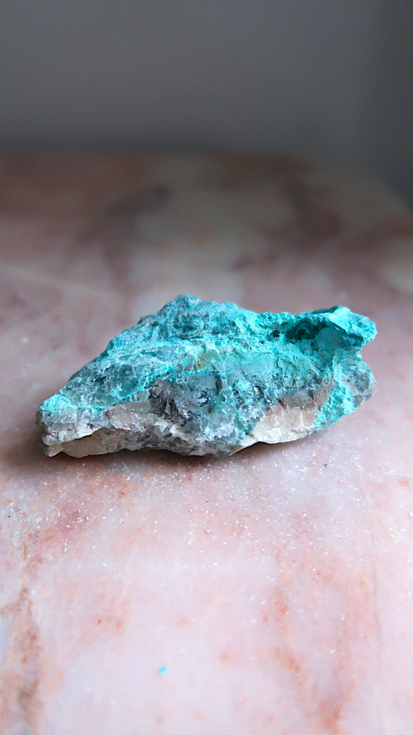 Raw Chrysocolla & Dioptase