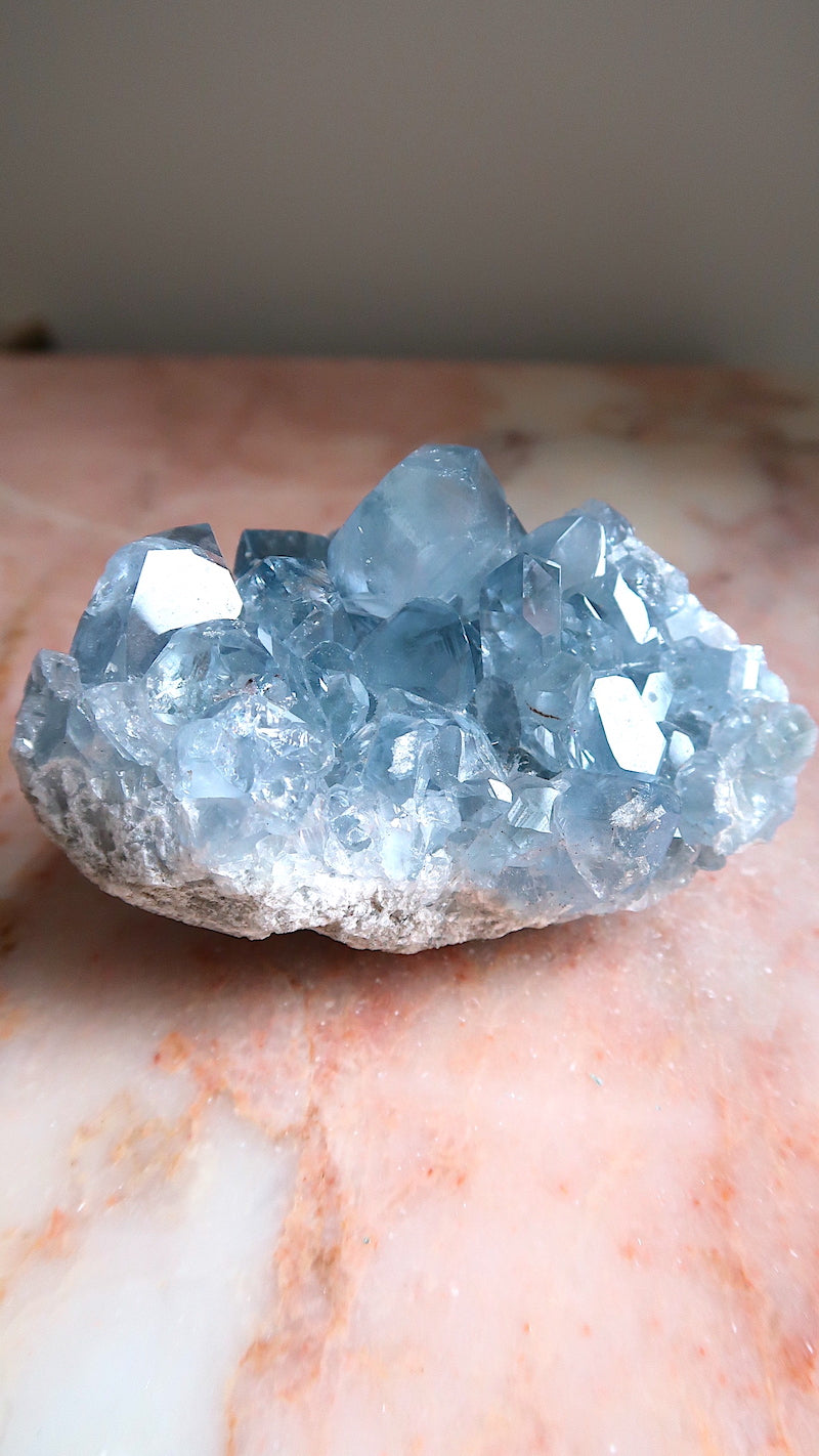 Large Premium Celestite Cluster