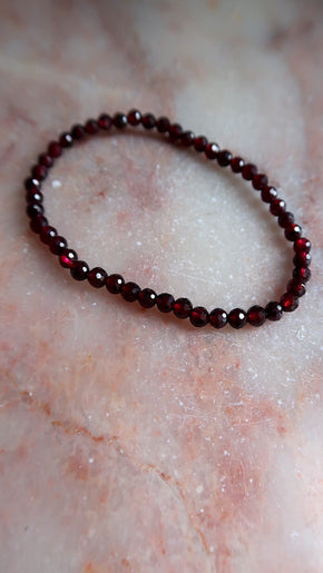 Pink Garnet Bracelet