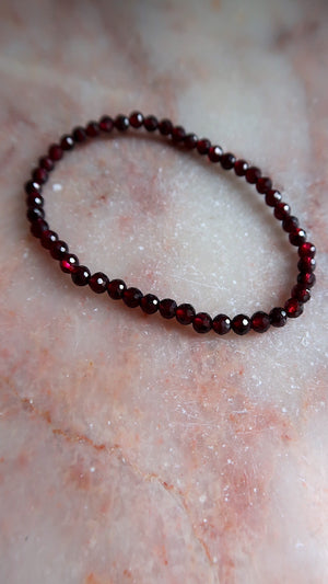 Pink Garnet Bracelet