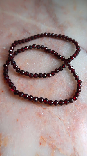 Pink Garnet Bracelet