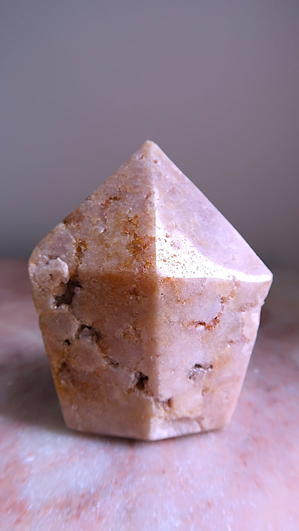 Pink Amethyst Point