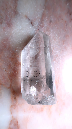 Smokey Lemurian Quartz Point
