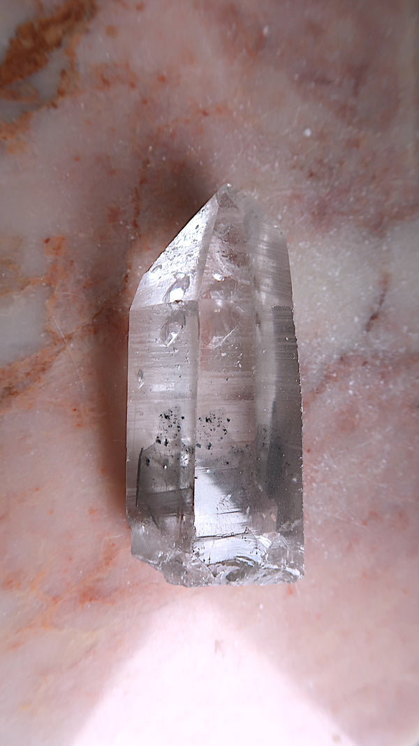 Smokey Lemurian Quartz Point