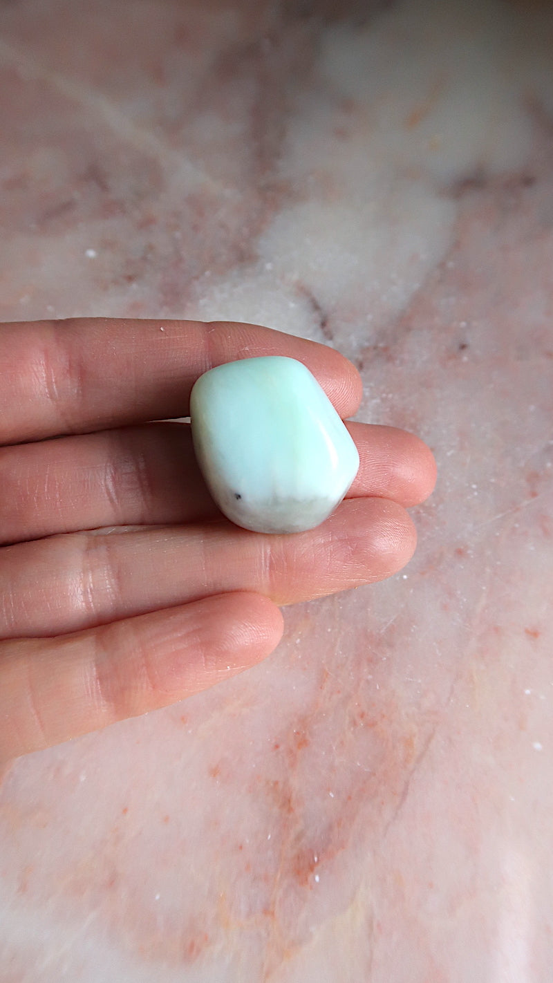 Blue Opal Pocket Stone