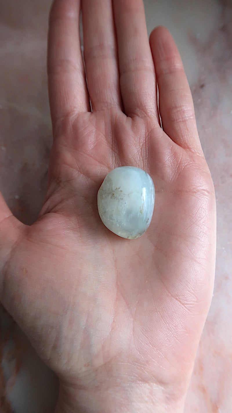 Blue Opal Pocket Stone