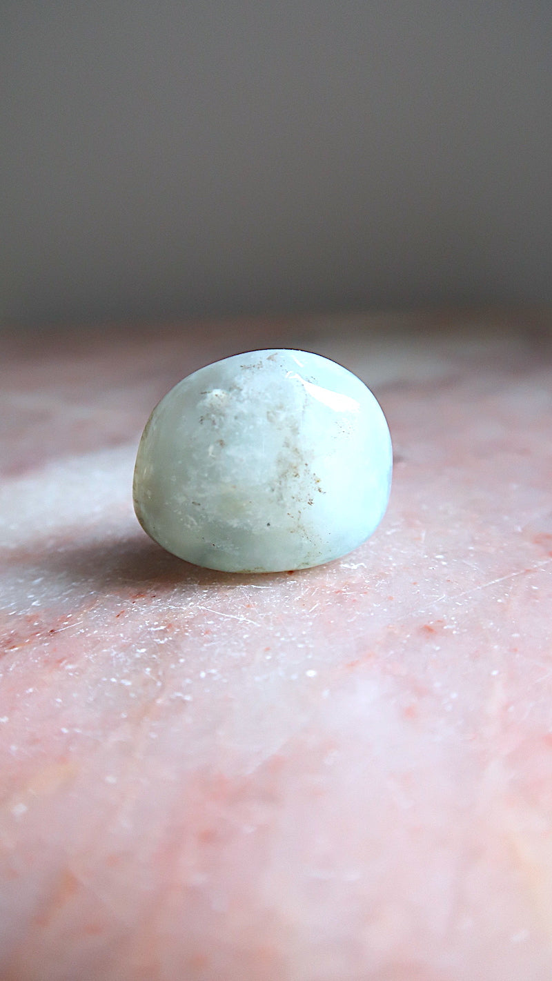 Blue Opal Pocket Stone