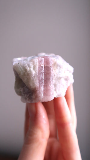 Raw Pink & Lilac Tourmaline