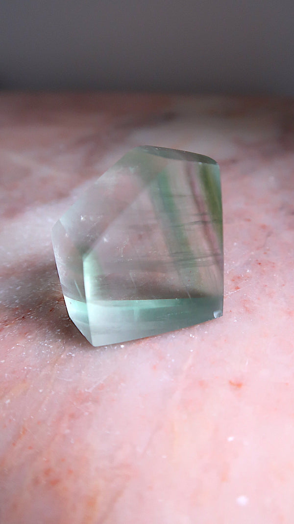 Transparent Green Fluorite