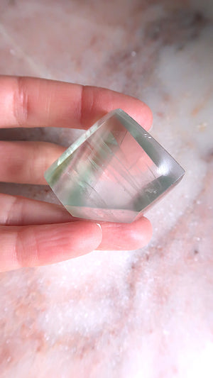 Transparent Green Fluorite