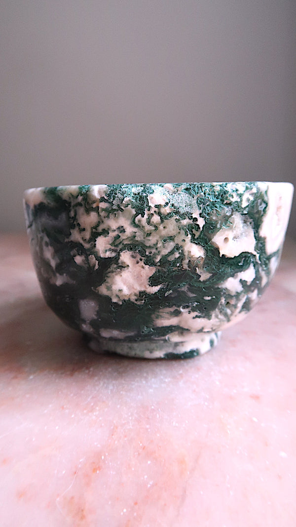Moss Agate Bowl