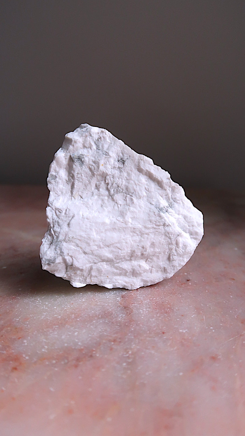 Raw White Howlite