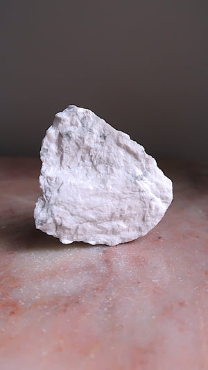 Raw White Howlite