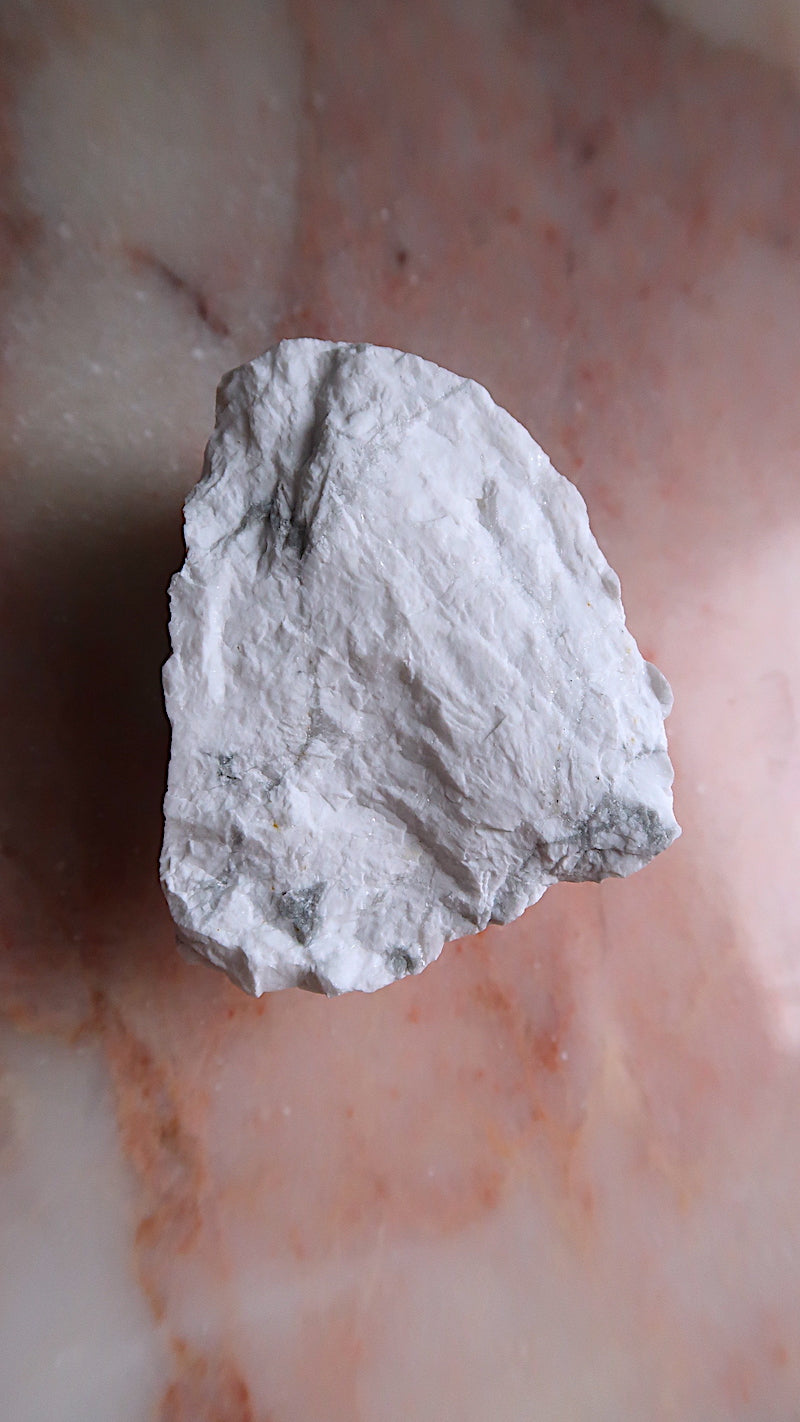 Raw White Howlite