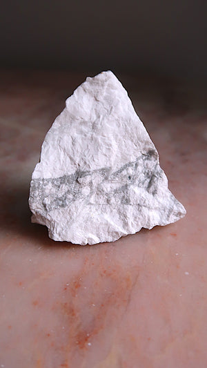 Raw White Howlite