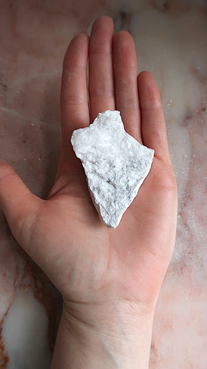 Raw White Howlite