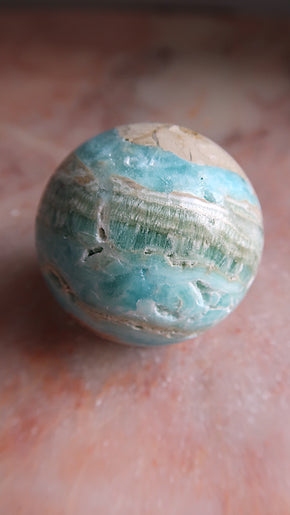 Blue Hemimorphite Sphere