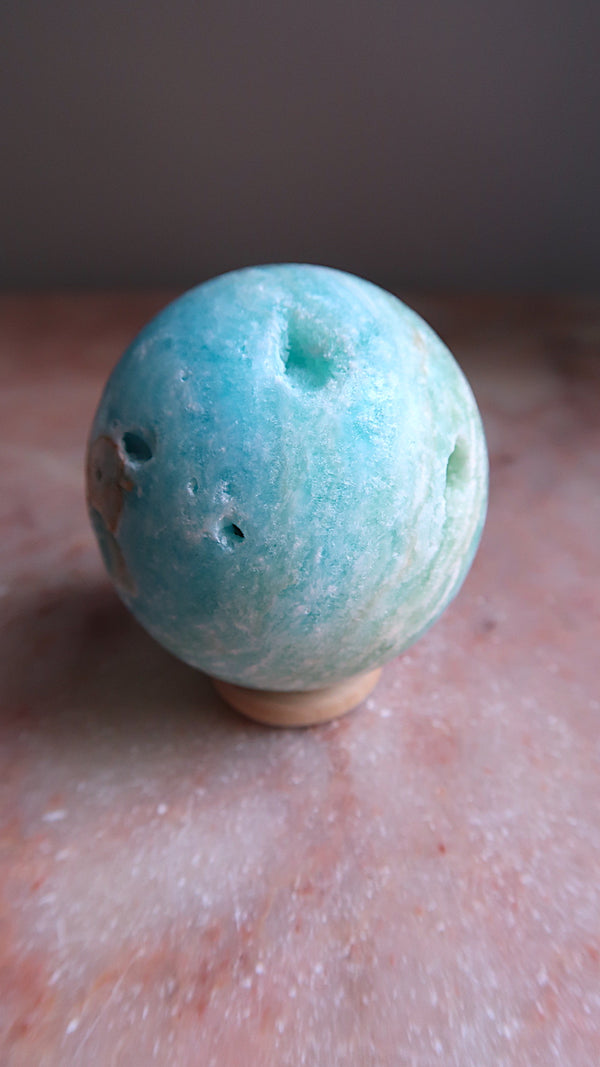 Blue Hemimorphite Sphere